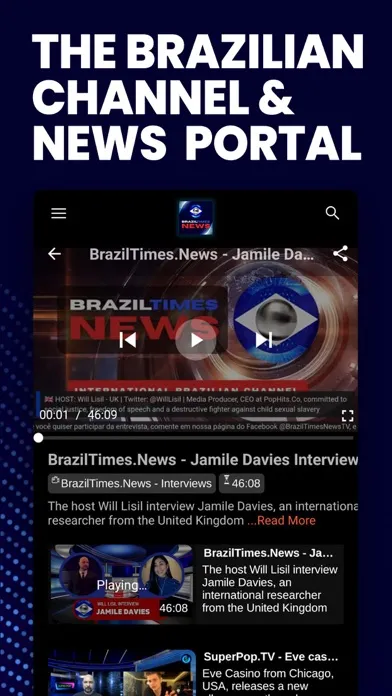 Capturas de pantalla de Brazil Times App