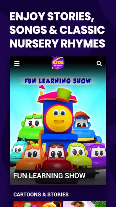 Capturas de pantalla de Kids Planet TV