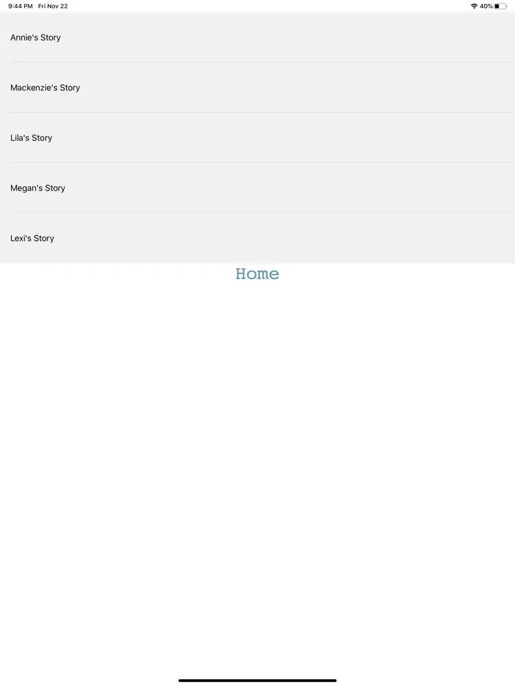 Lexi Libs iPad  स्क्रीनशॉट