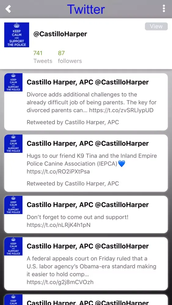 تصاویر Castillo Harper APP
