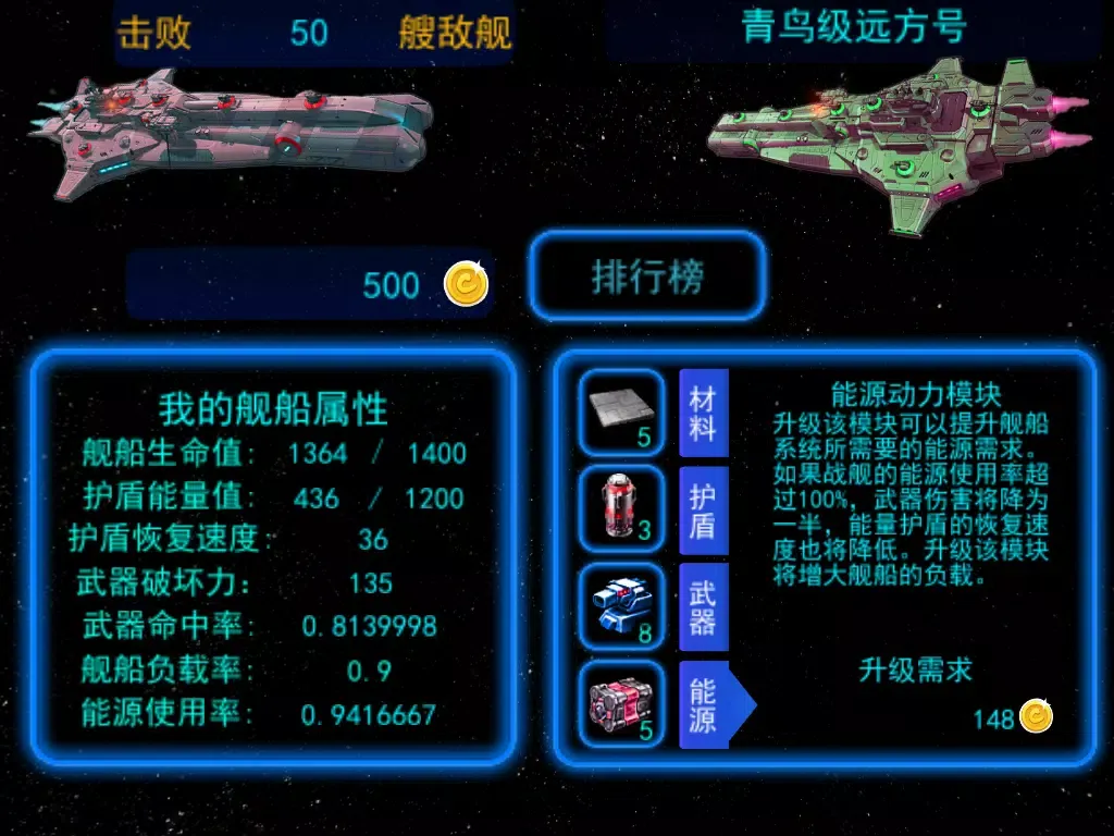 ภาพหน้าจอของ Galactic Empire iPad 