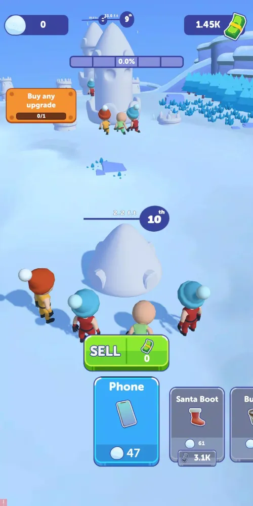 Snow Castle: Idle Clicker Screenshots