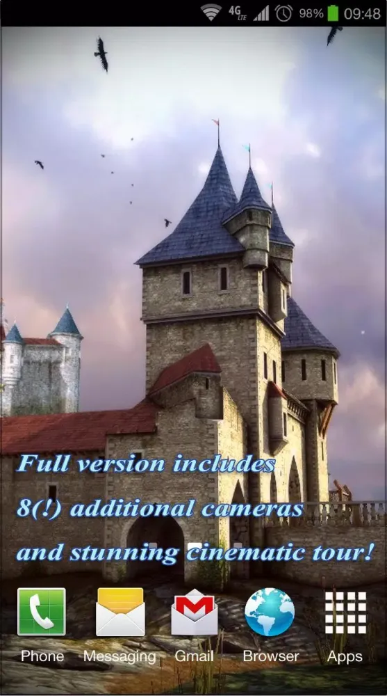 Captures d'écran de Castle 3D Free