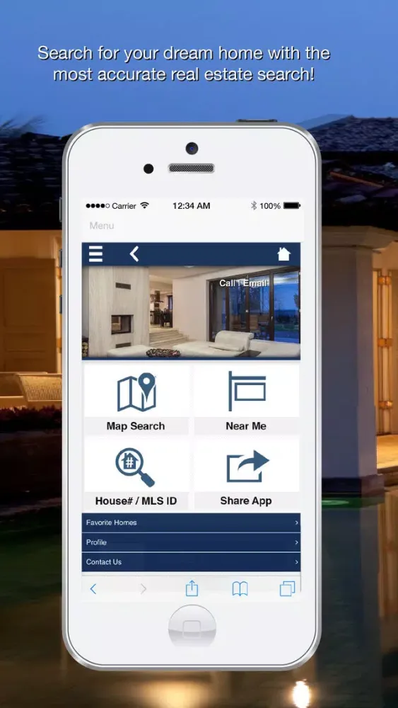 Zrzuty ekranu Home Search 28