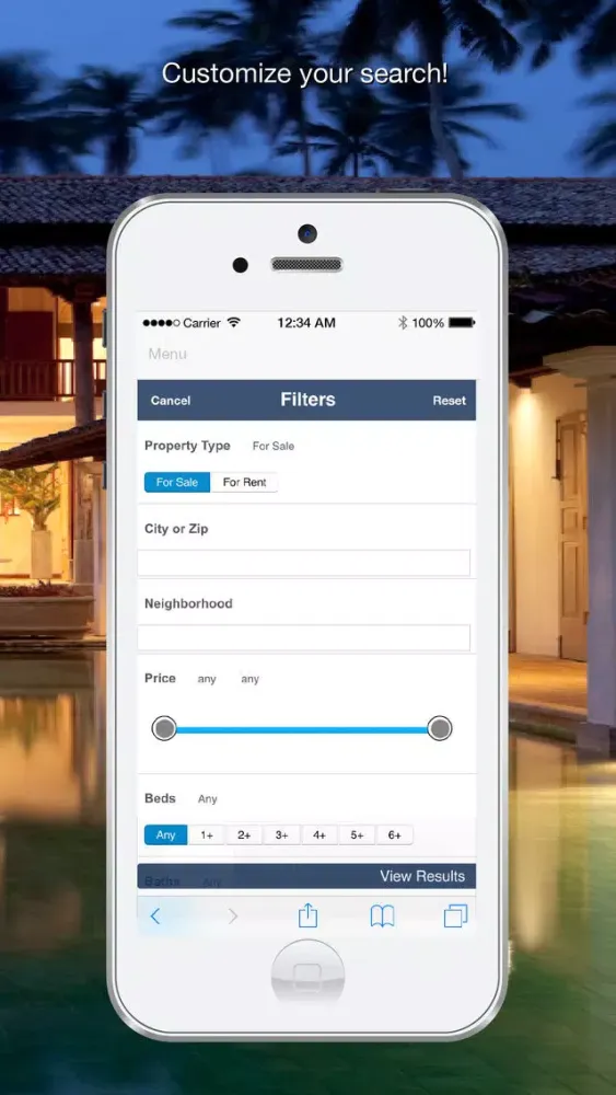 Zrzuty ekranu Home Search 28