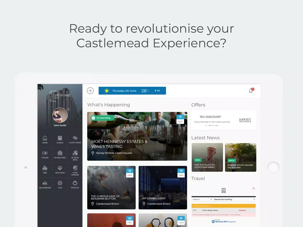 Castlemead Bristol iPad  Ekran Görüntüleri