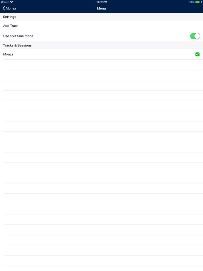 Multi Split Timer iPad  Screenshots