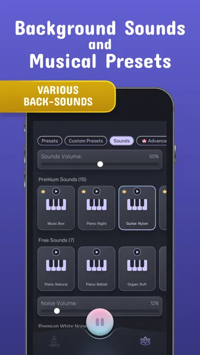 Zrzuty ekranu Polyrhythm - Relaxing Sounds