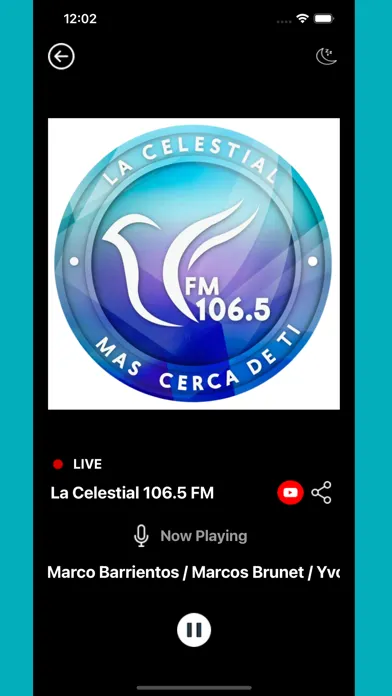 Capturas de tela do La Celestial 106.5 FM