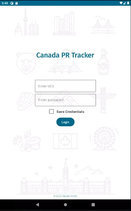 Canada Visa Tracker স্ক্রিনশট