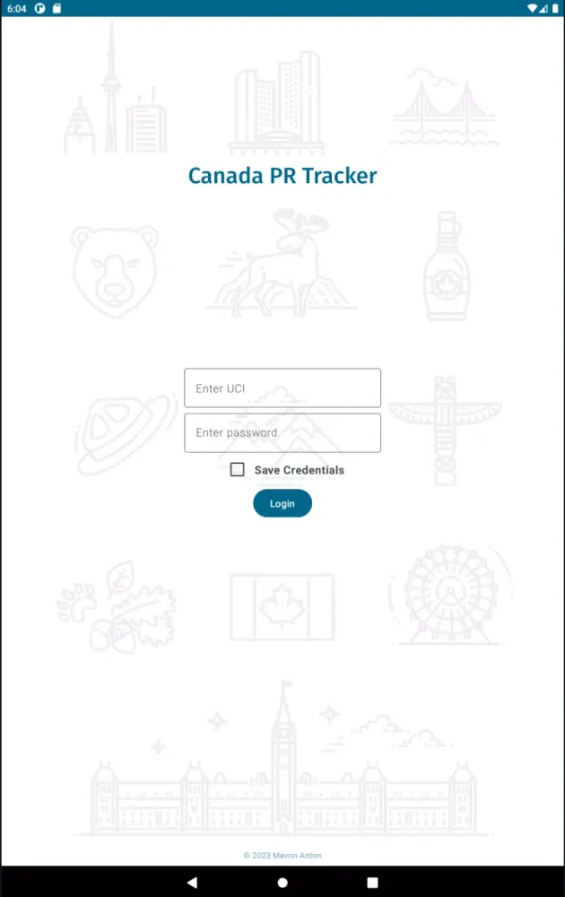 Canada Visa Tracker স্ক্রিনশট