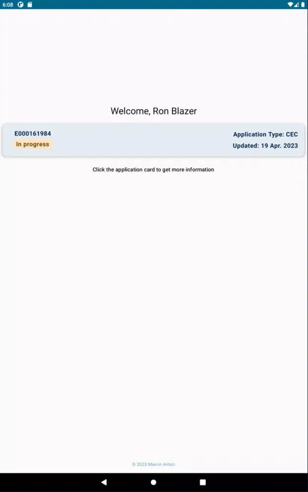 Canada Visa Tracker স্ক্রিনশট