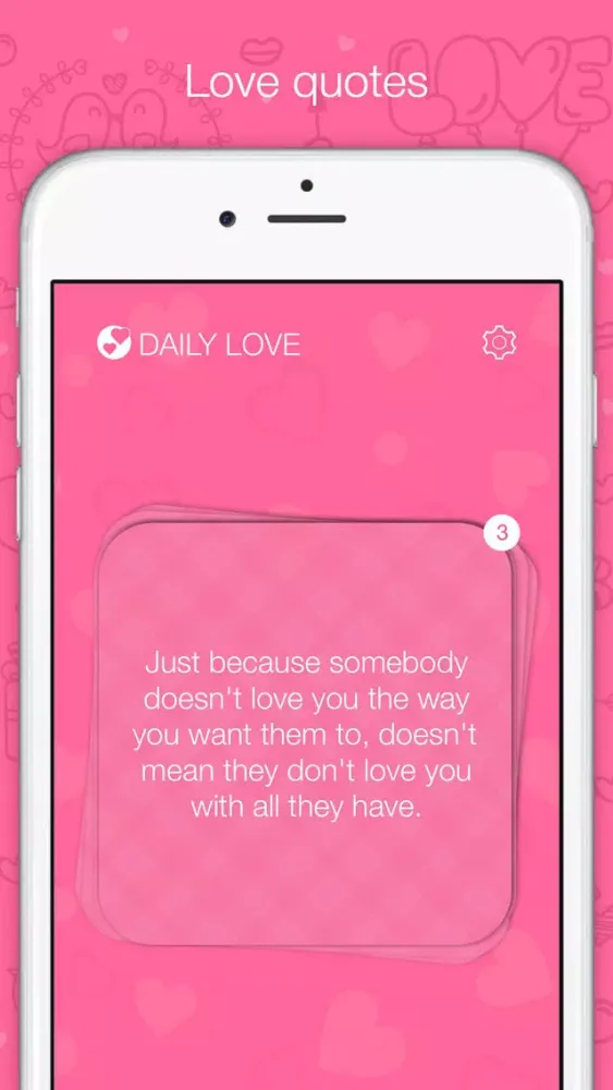Daily Love — quotes about love and romance Screenshots