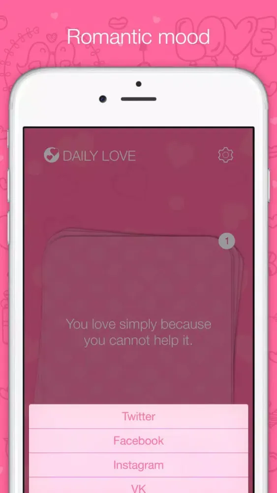 Daily Love — quotes about love and romance Screenshots