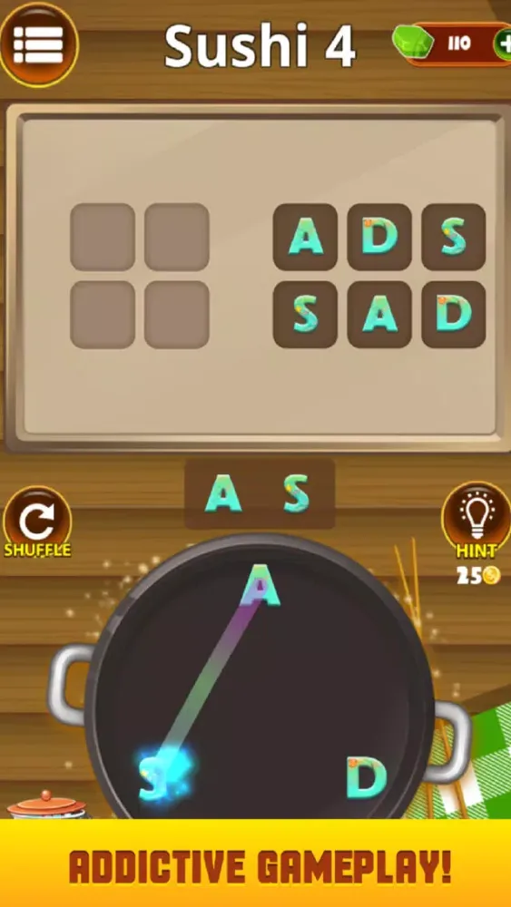 Captures d'écran de Word Chef Puzzle