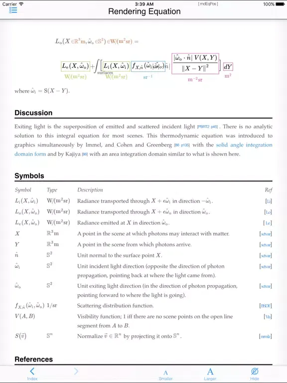 Screenshot di The Graphics Codex iPad