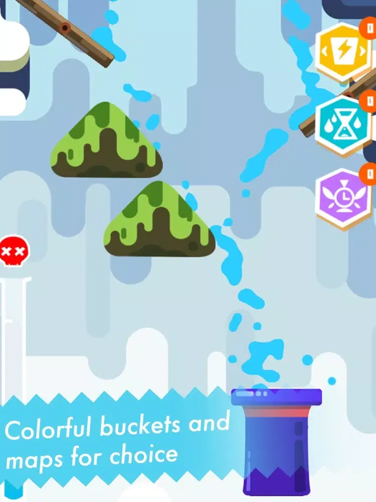 Tangkapan layar Drip Drop Game iPad 