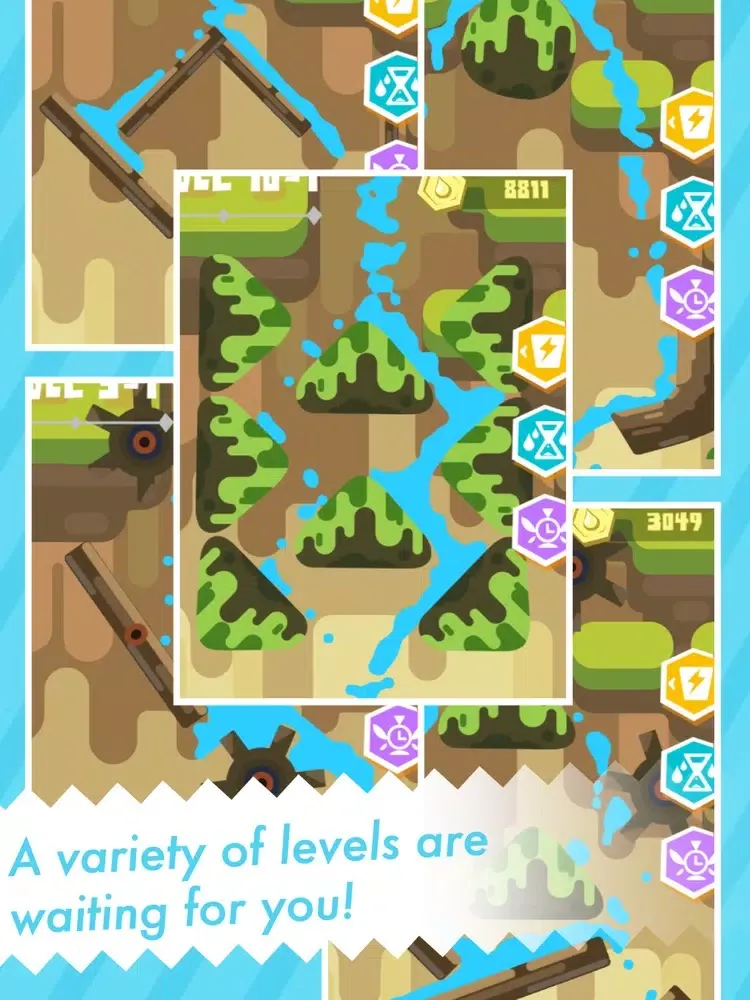 Tangkapan layar Drip Drop Game iPad 