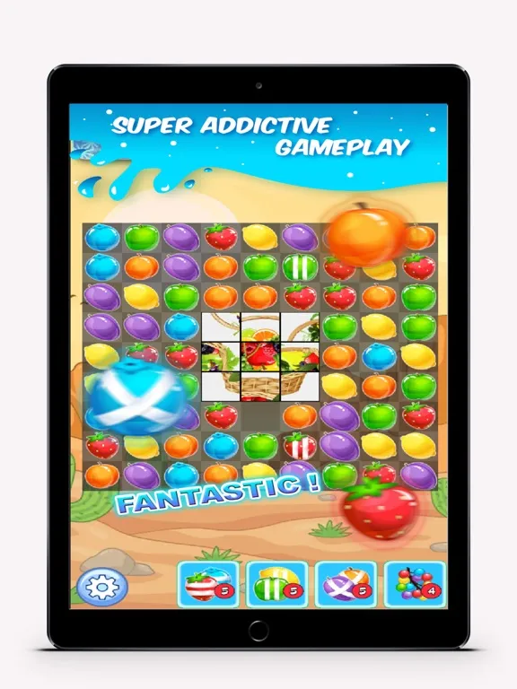 Capturas de tela do Fruit Burst 2017 iPad 