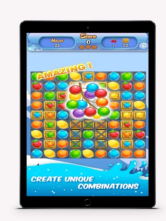 Capturas de tela do Fruit Burst 2017 iPad 