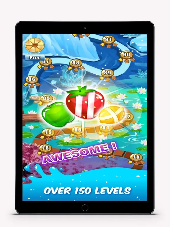 Capturas de tela do Fruit Burst 2017 iPad 