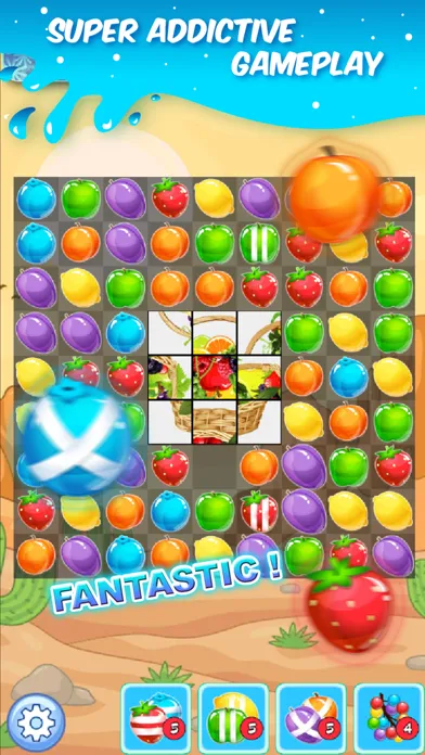 Capturas de tela do Fruit Burst 2017