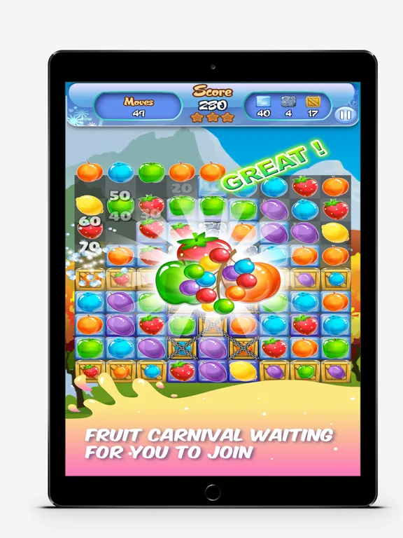 Zrzuty ekranu Fruit Match 2017 iPad 