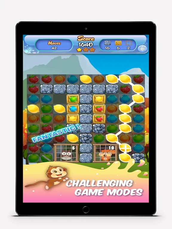 Zrzuty ekranu Fruit Match 2017 iPad 