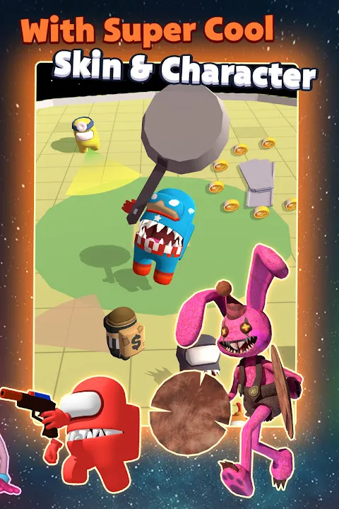 Imposter Smashers Fun io game应用截图