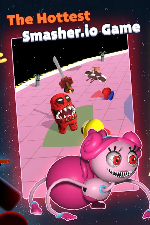Imposter Smashers Fun io game应用截图