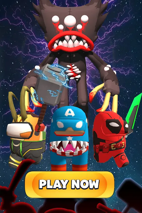 Imposter Smashers Fun io game应用截图
