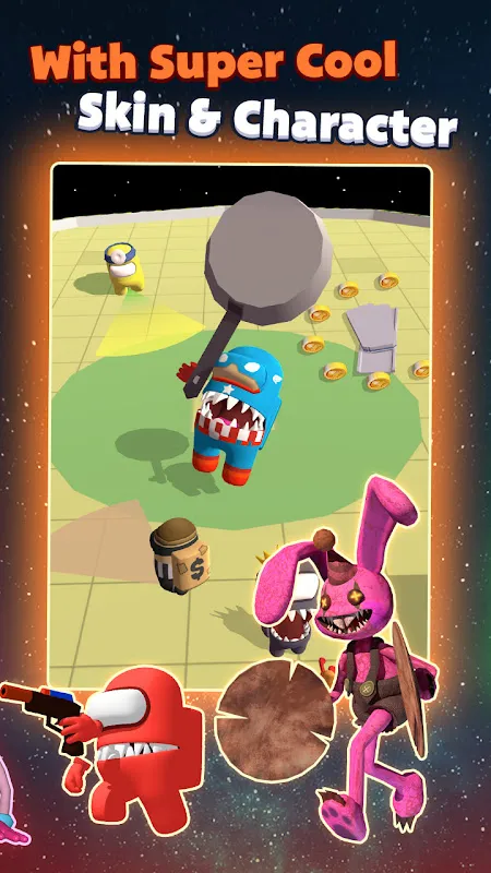 Imposter Smashers Fun io game应用截图