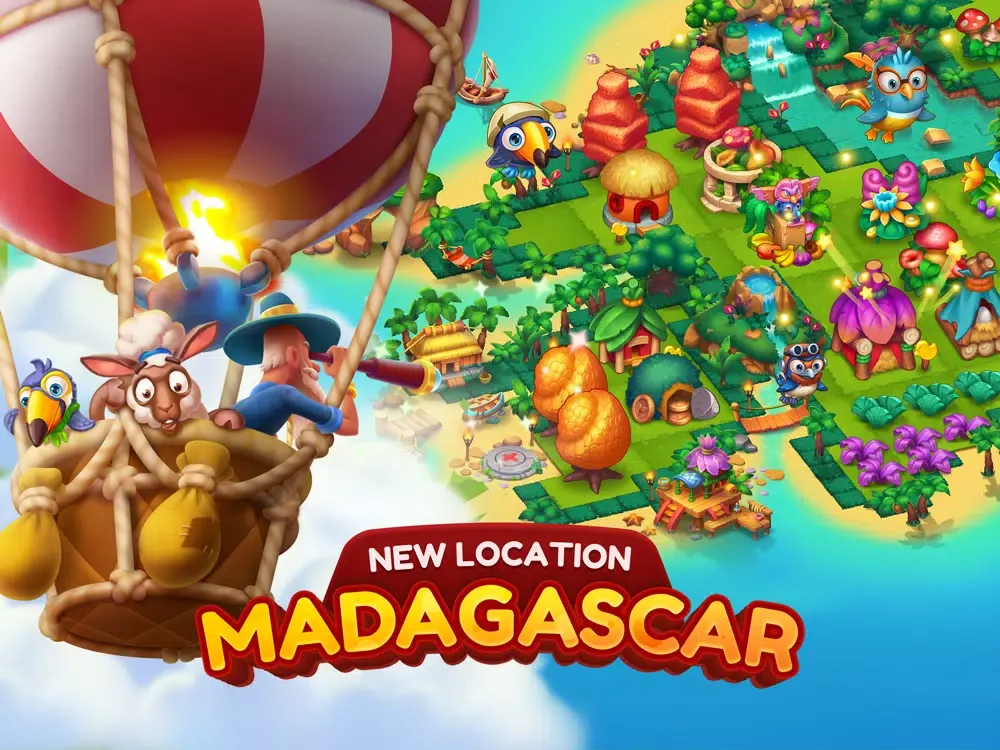 Screenshot di Merge Day – Magic Farm Game iPad 