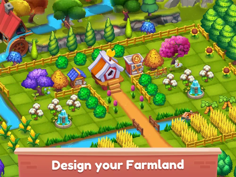 Screenshot di Merge Day – Magic Farm Game iPad 