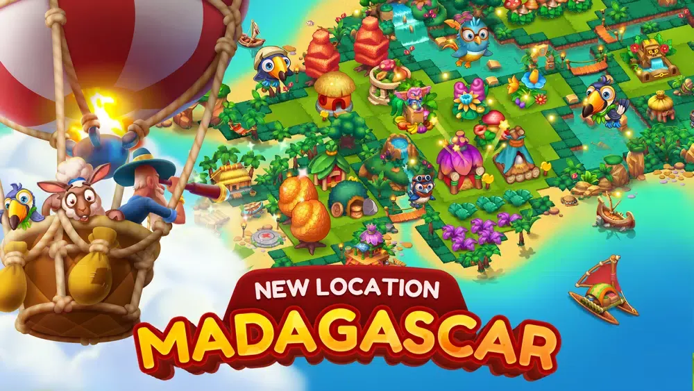 Screenshot di Merge Day – Magic Farm Game