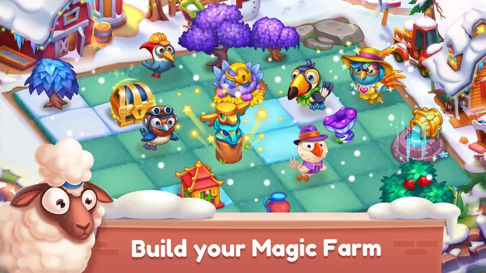 Screenshot di Merge Day – Magic Farm Game