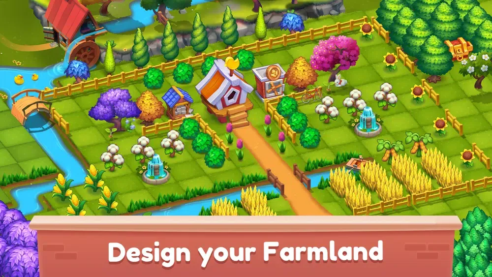 Screenshot di Merge Day – Magic Farm Game