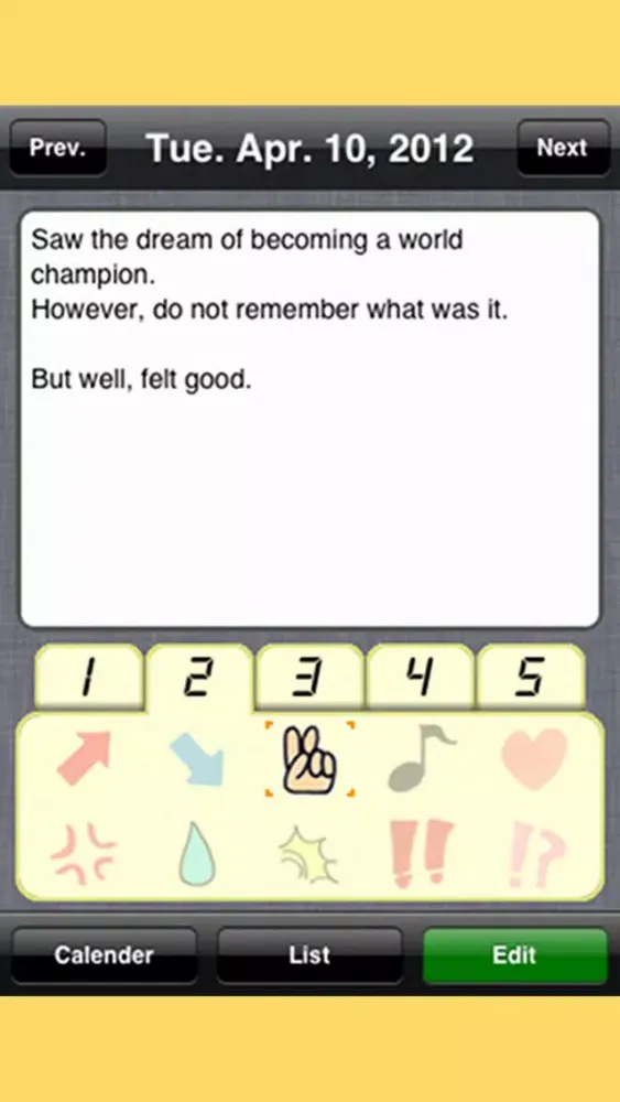 Capturas de pantalla de Simple Dream Diary