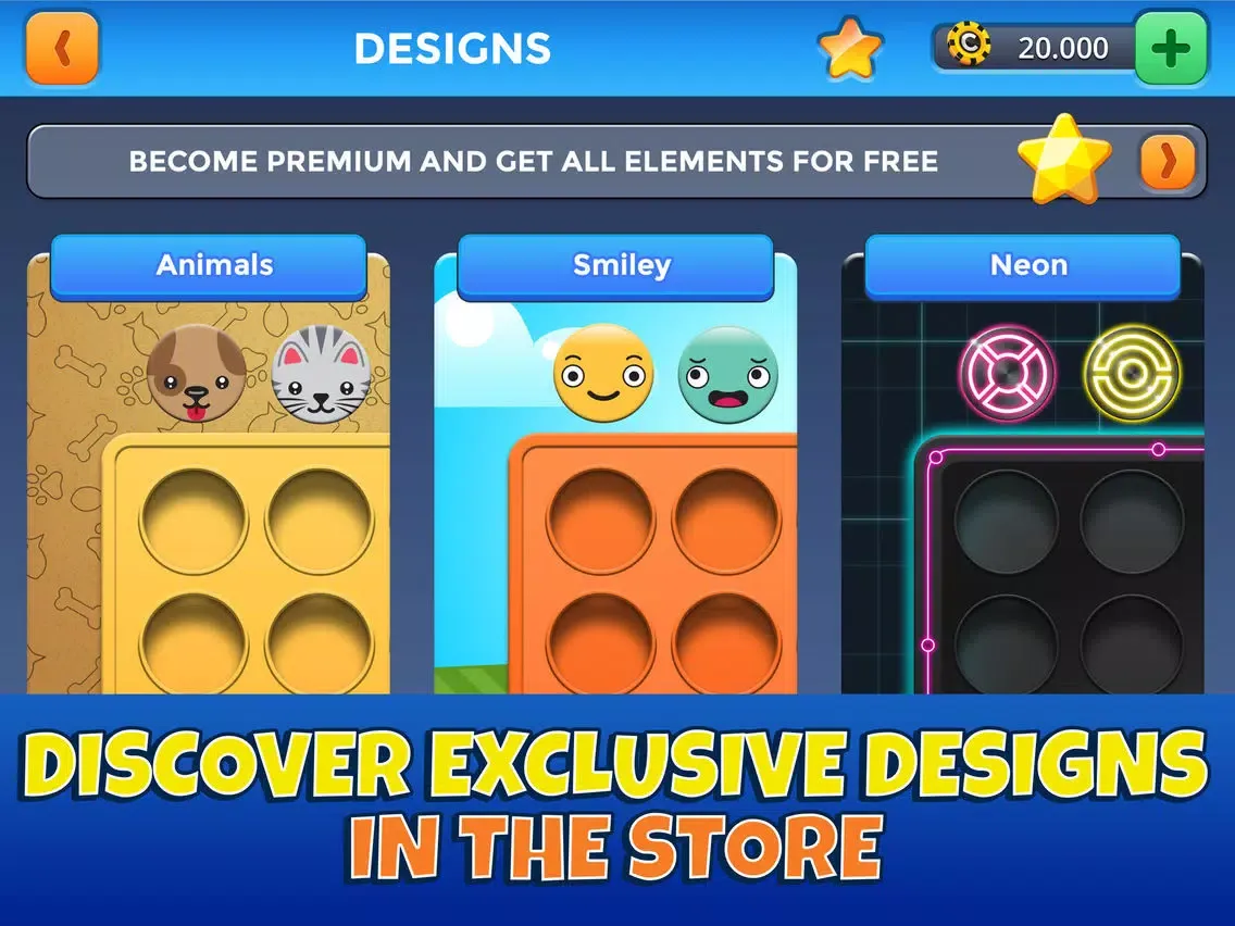 Connect 4 Casual Arena iPad  Screenshots