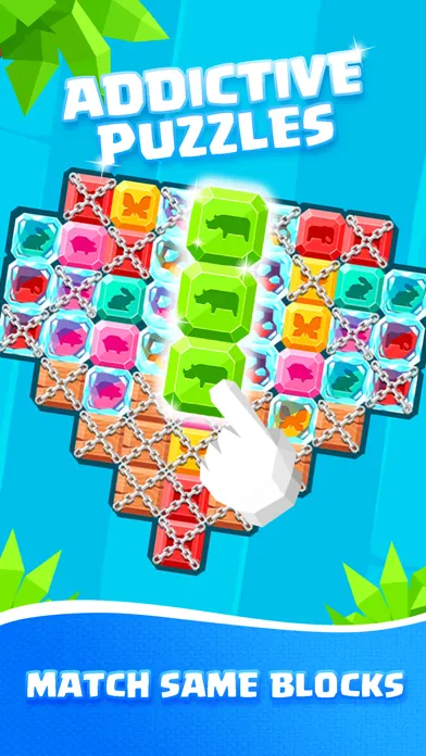 Pop Block: Match The Animals スクリーンショット