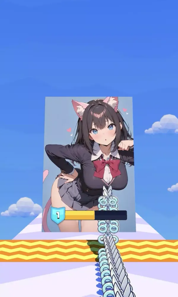 Tangkapan layar Chibi Card Run2