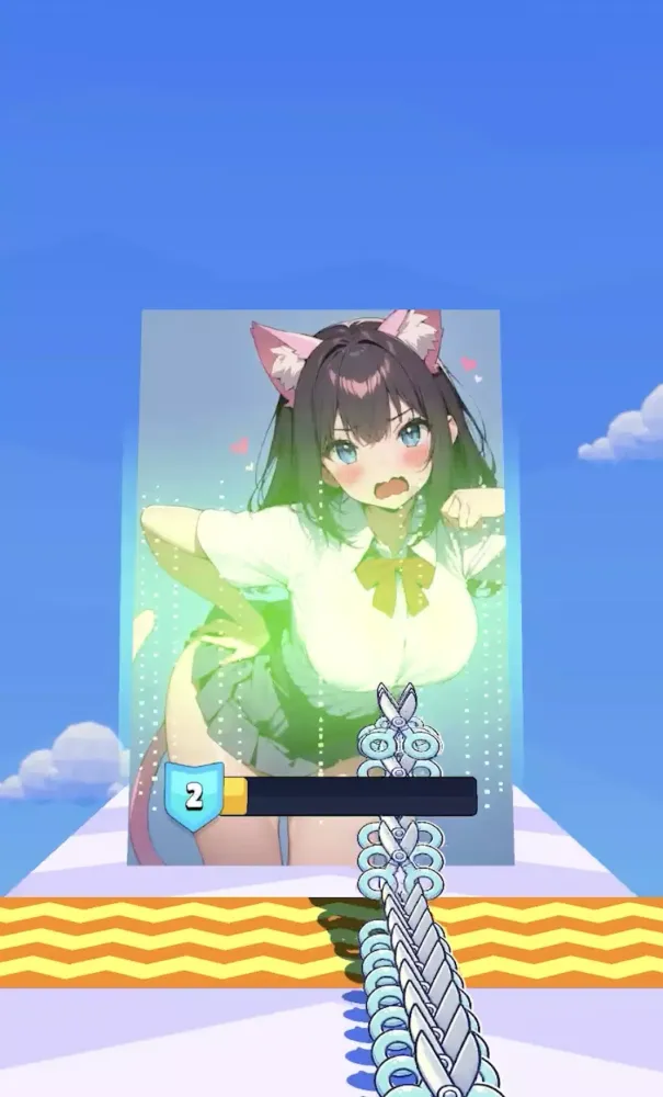 Tangkapan layar Chibi Card Run2