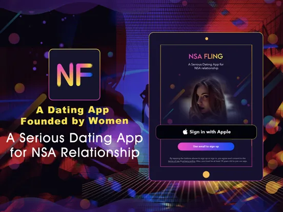 NSA Fling: Adult Hookup Dating iPad  Screenshots