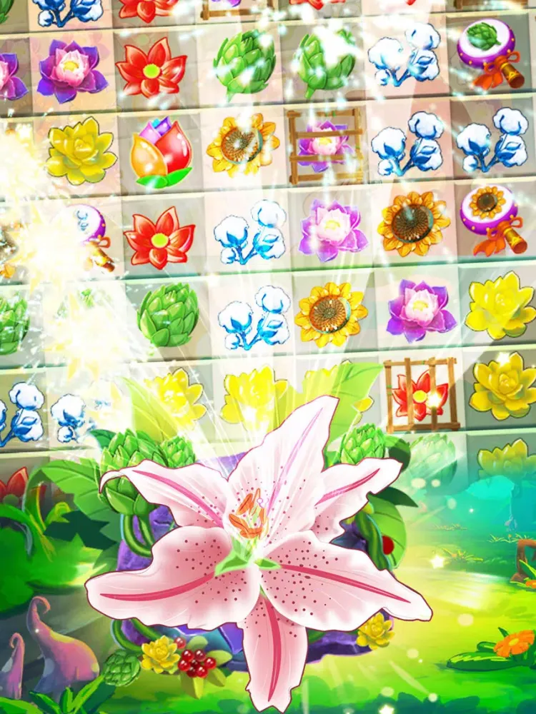 Скриншоты Blossom Flower: Blast Match 3 iPad 