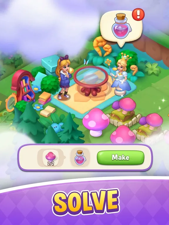 Alice's Dream ： Merge Games iPad 應用截圖