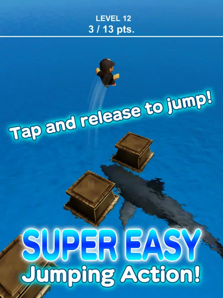 Shark Escape - Keep jumping iPad 应用截图