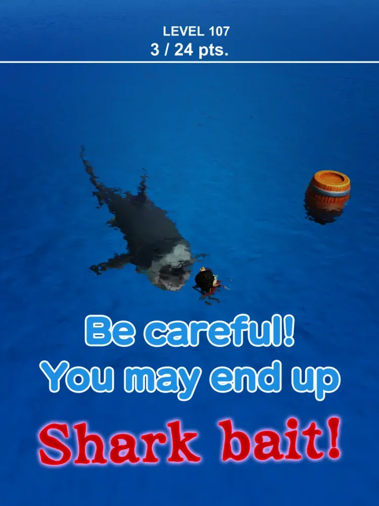 Shark Escape - Keep jumping iPad 应用截图