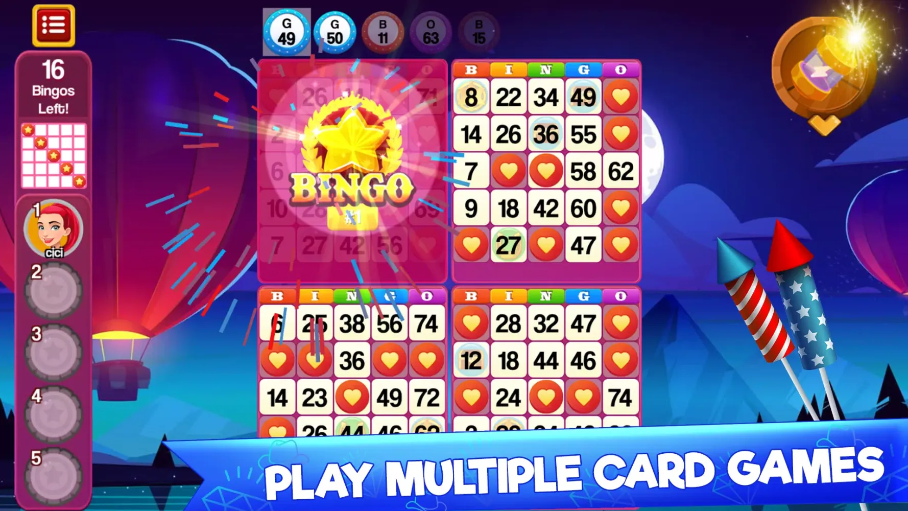 Bingo Madness Live Bingo Games应用截图