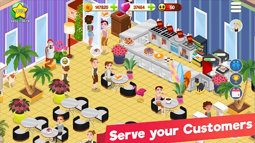 Capturas de tela do Restaurant Manager Idle Tycoon