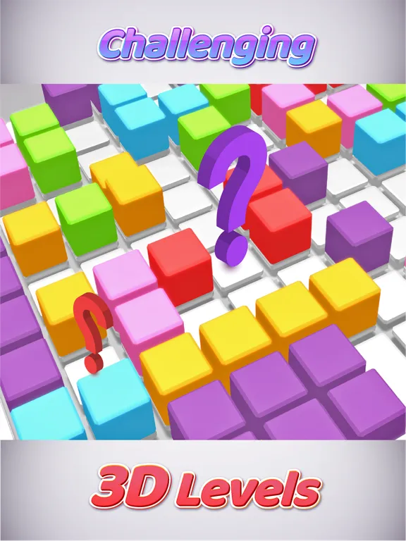 Blocks Puzzle 3D : Classic iPad  Ekran Görüntüleri